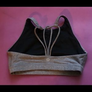 Lululemon Soft Gray Size 4 High Neck Bra!